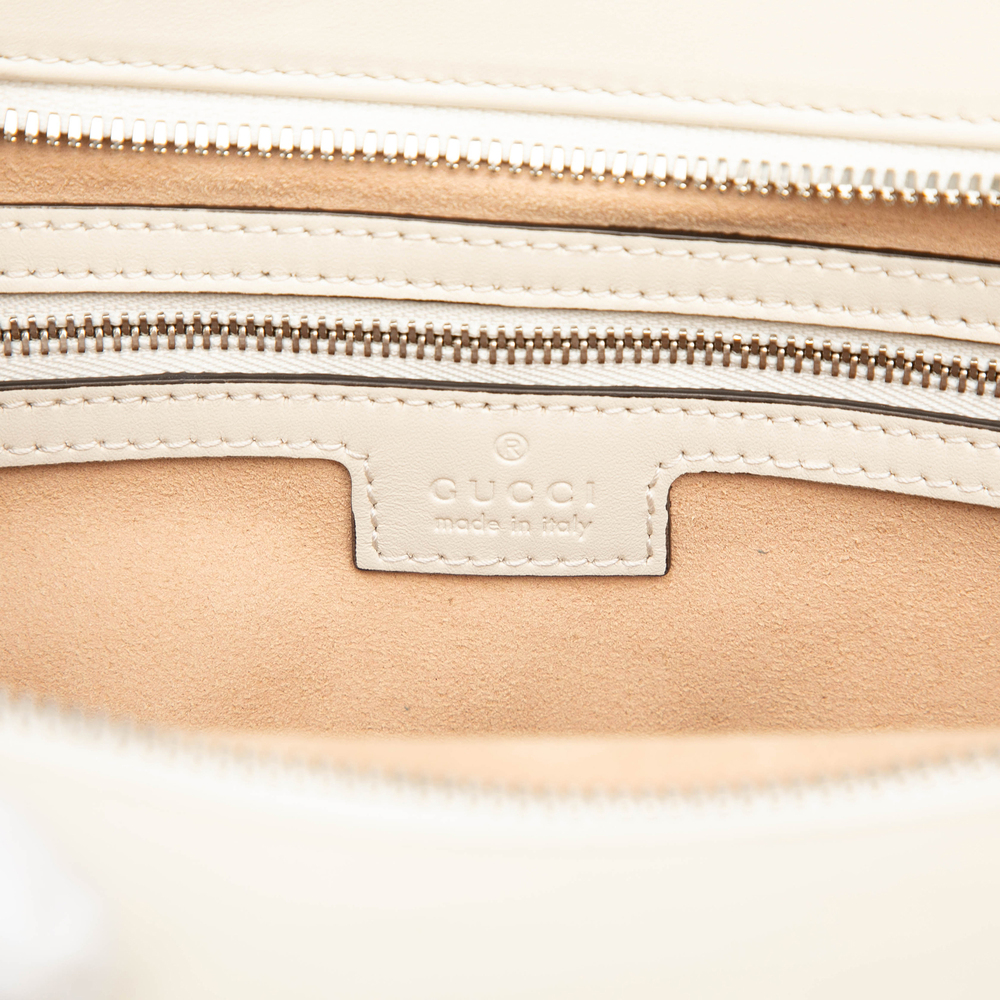 Pre-Loved Gucci Small Leather Petite GG Tote - Picture 5 of 8